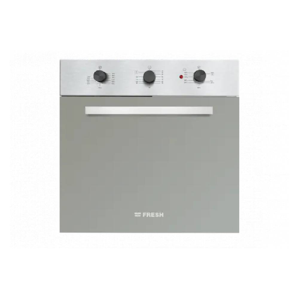 Fresh Gas Built-In Oven 60 Cm 56 Liter Stainless 17507. Fresh Gas Built-In Oven 60 Cm 56 Liter Stainless 17507.